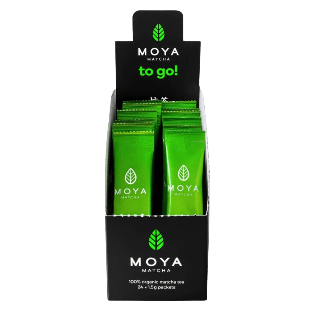 MOYA Organic matcha traditional to go! 24 x 1.5 g