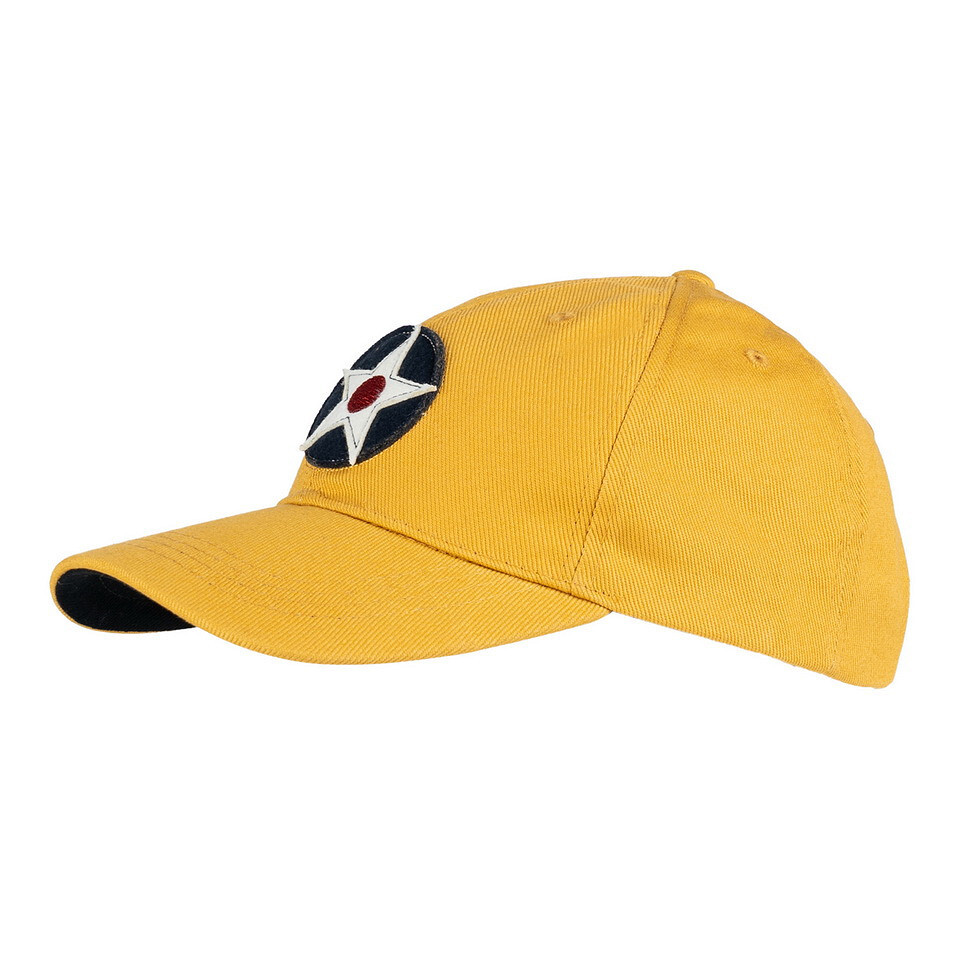 Čiapka Fostex Baseball USAAC (United States Army Air Corps) - žltá