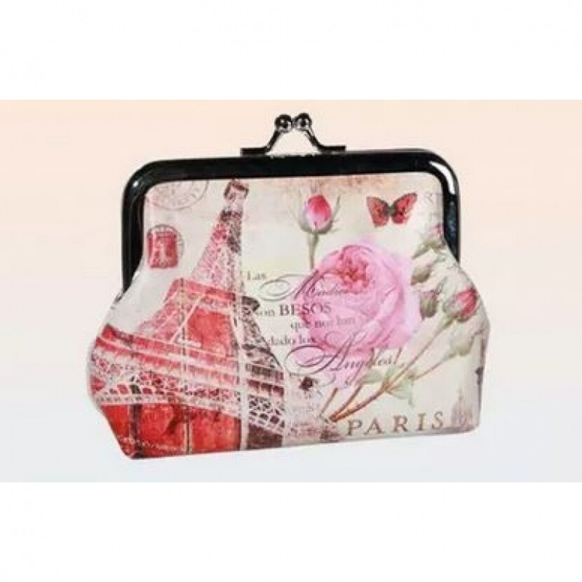 Rámčeková peňaženka Paris - farebná