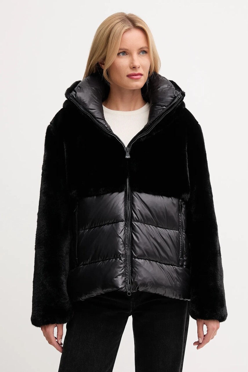 Bunda Blauer FANEVIL čierna farba, zimná, BLDC02178