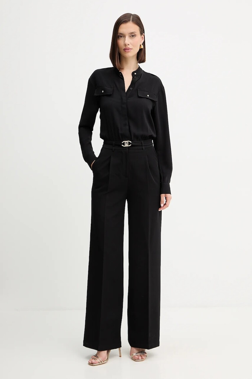 Overal Liu Jo čierna farba, MF5262 T4241