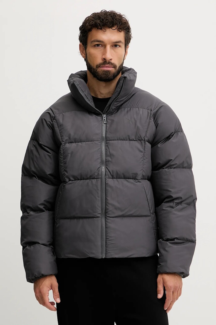 Bunda Puma šedá farba, zimná, 688409