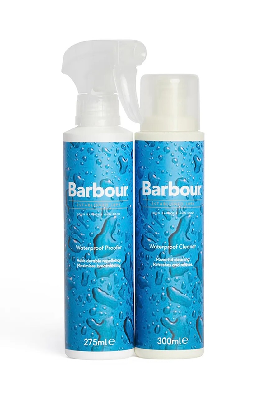 Sada na čistenie a impregnáciu nepremokavého oblečenia Barbour Waterproof Jacket Care Kit 300/275 ml 2-pak viac farieb