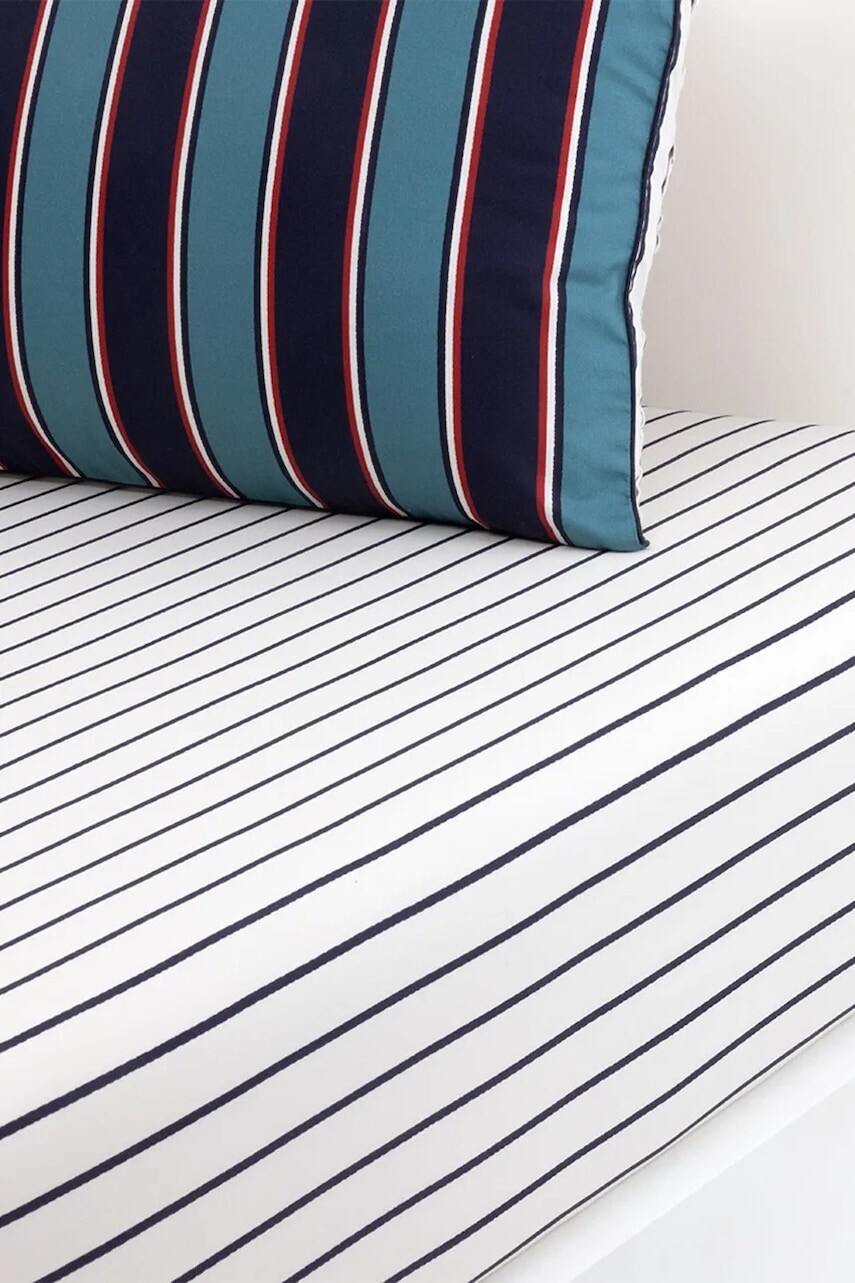 Bavlnená napínacia plachta Lacoste L BOLD 140 x 200 cm viac farieb