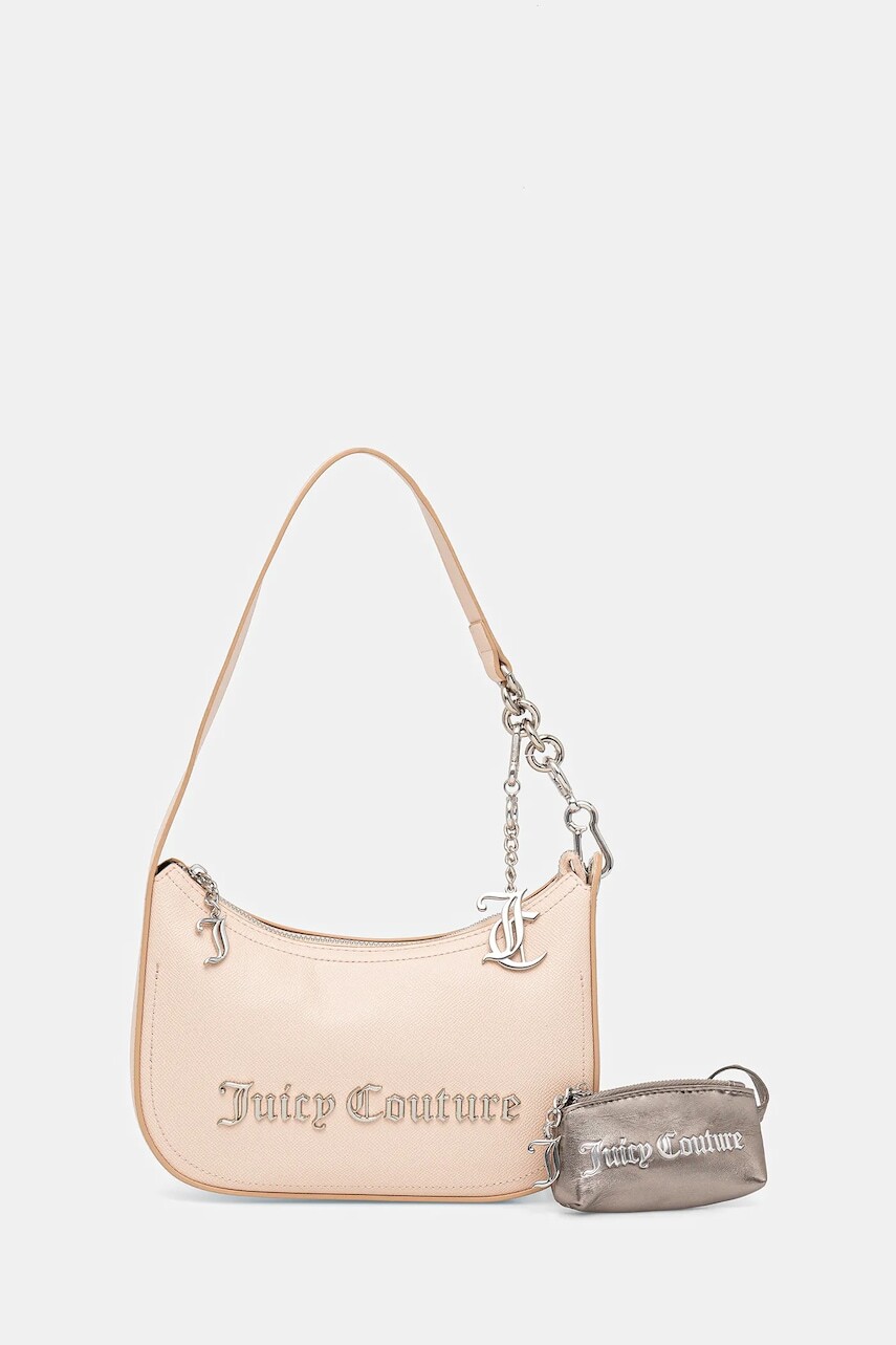Kabelka Juicy Couture Jasmine béžová farba, BIJJM5335WVP.PC8