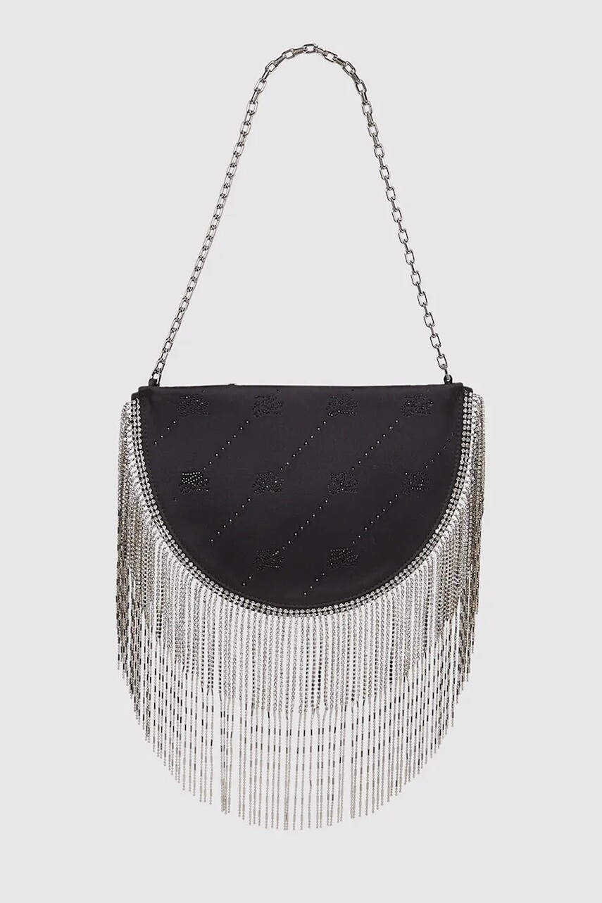 Kabelka Karl Lagerfeld K/SOIREE čierna farba, A4W30111