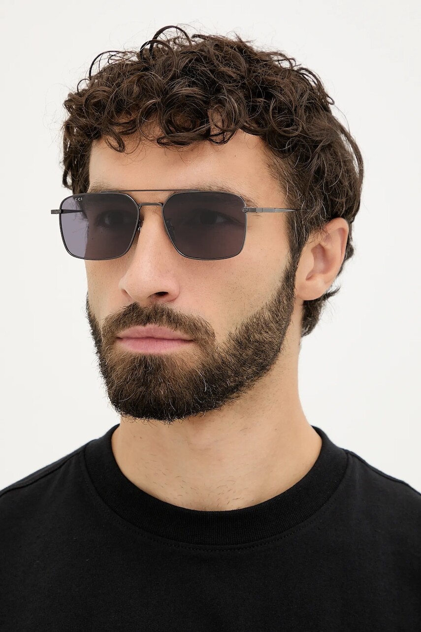 Slnečné okuliare Gucci čierna farba, GG1957SA