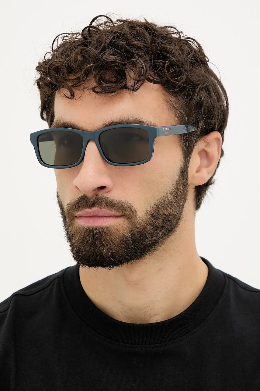 Slnečné okuliare Gucci tmavomodrá farba, GG1986SA