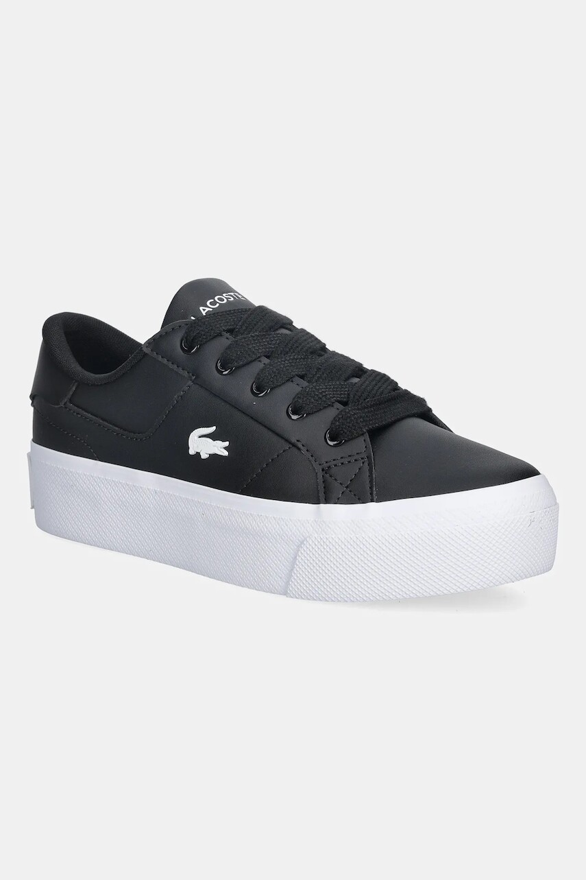 Tenisky Lacoste Ziane Platform Sneakers čierna farba, 50CFA0035