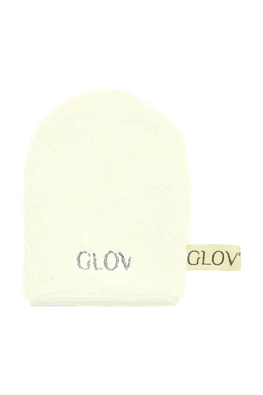 Rukavica na odličovanie a čistenie tváre iba vodou GLOV ICONIC MITT béžová farba