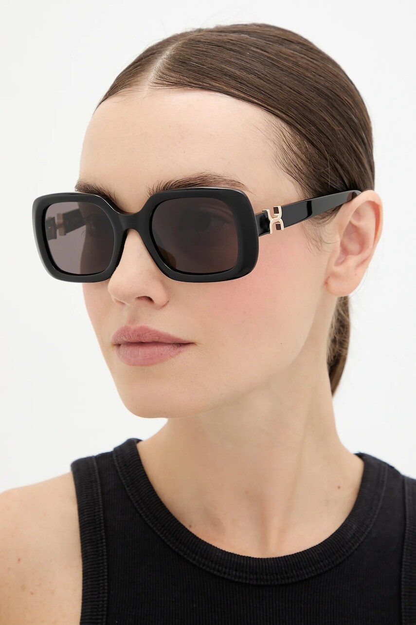 Slnečné okuliare Chloé čierna farba, CH0333S