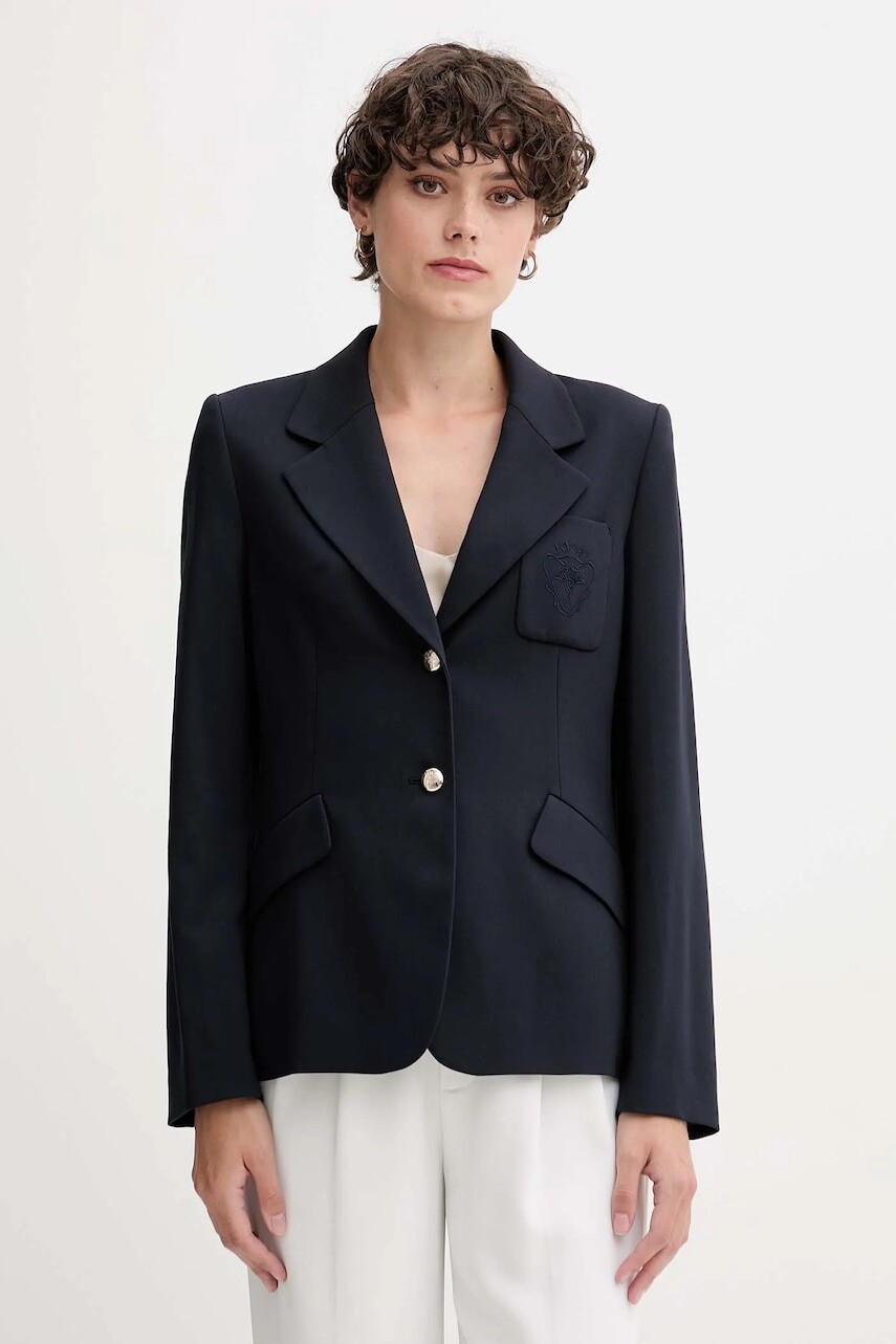 Sako Joop! tmavomodrá farba, jednoradová, jednofarebná, 30048838