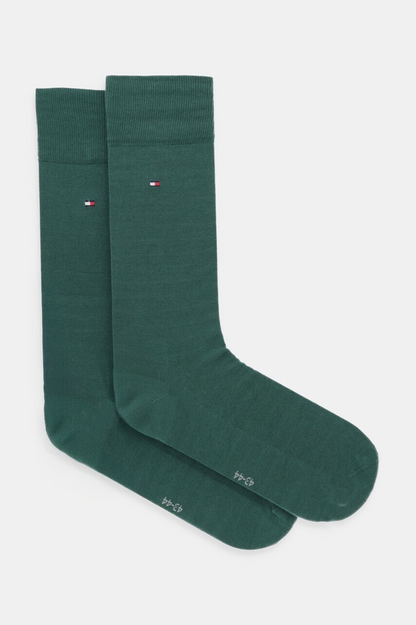 Ponožky Tommy Hilfiger zelená farba, 701229683