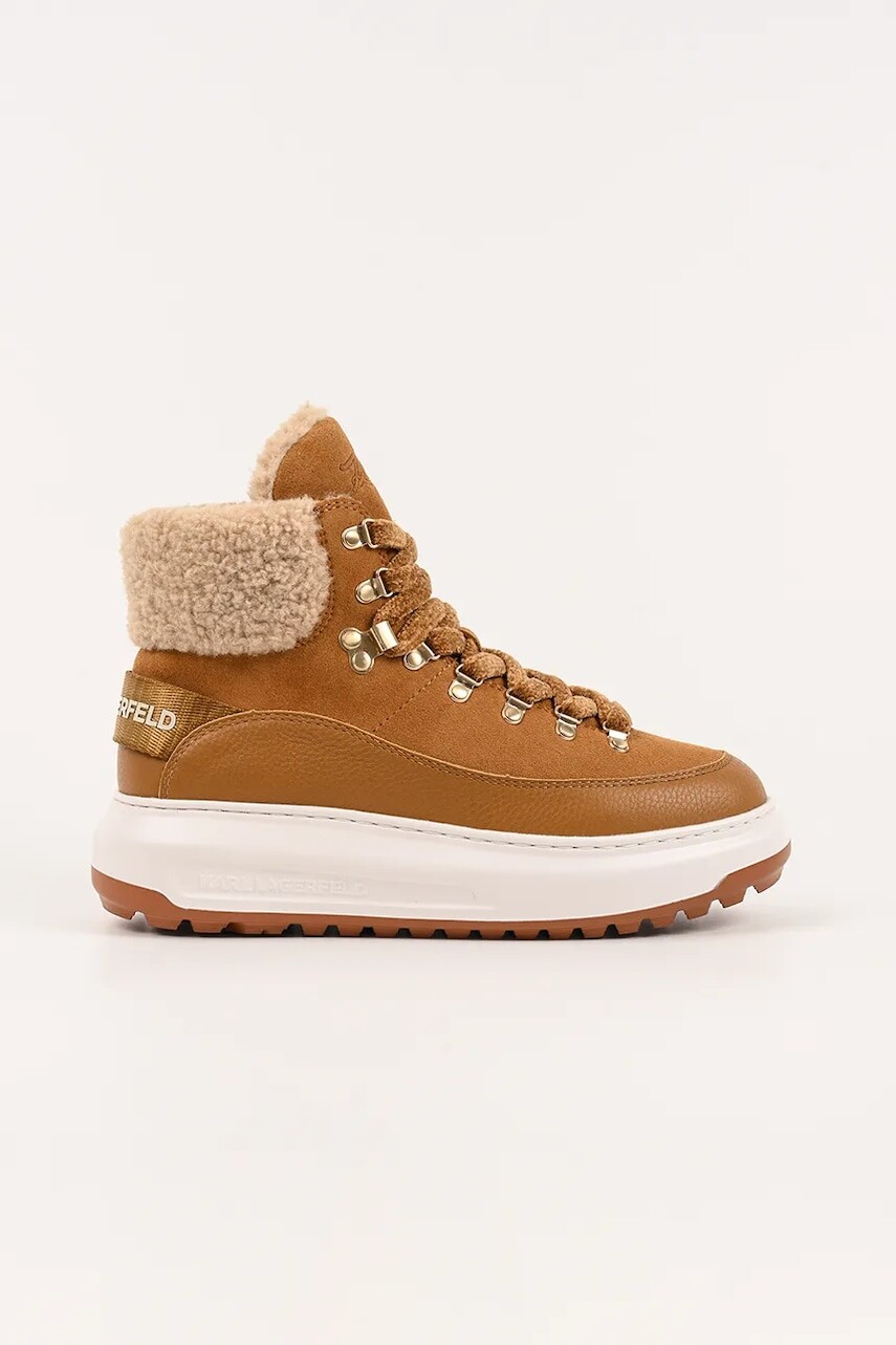 Tenisky Karl Lagerfeld KAPRI LUG čierna farba, KL67565