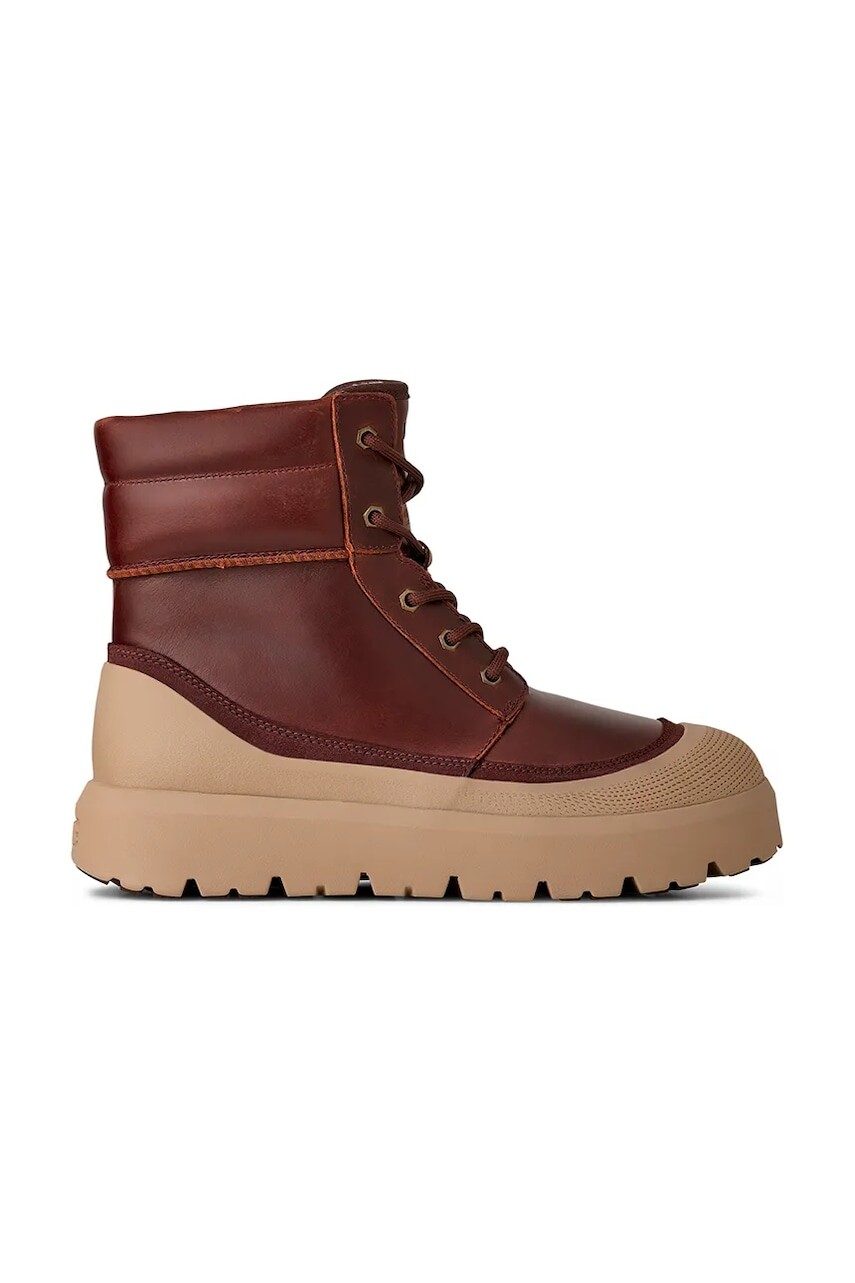 Členkové topánky UGG Neumel High Weather Hybrid bordová farba, 1174250.CVN