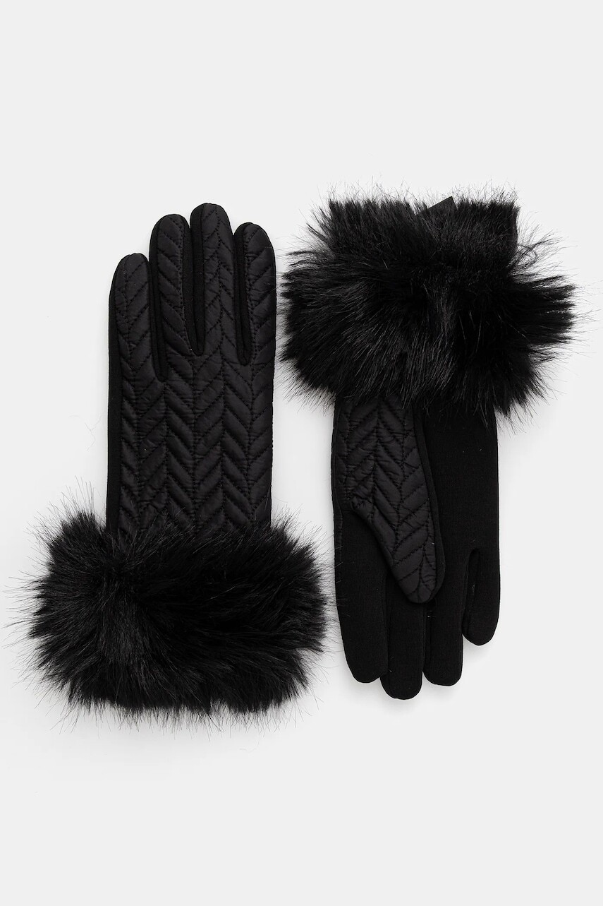 Rukavice Marciano by Guess IRIEL čierna farba, 5BGZ06 7119A