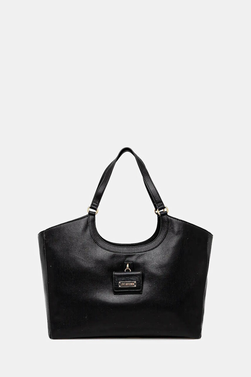 Kabelka Love Moschino čierna farba, JC4391PP0NKN0000