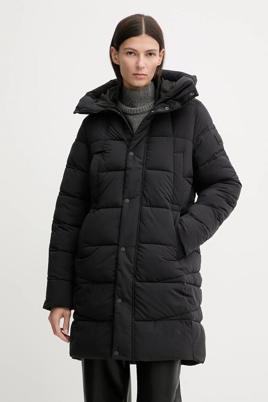 Bunda G-Star čierna farba, zimná, D26961.D518