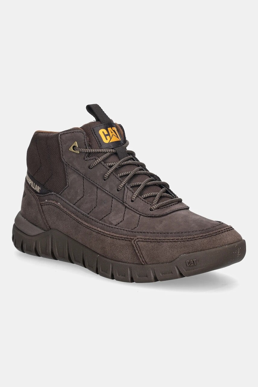 Tenisky CAT Footwear VERSAGE MID hnedá farba, P726429