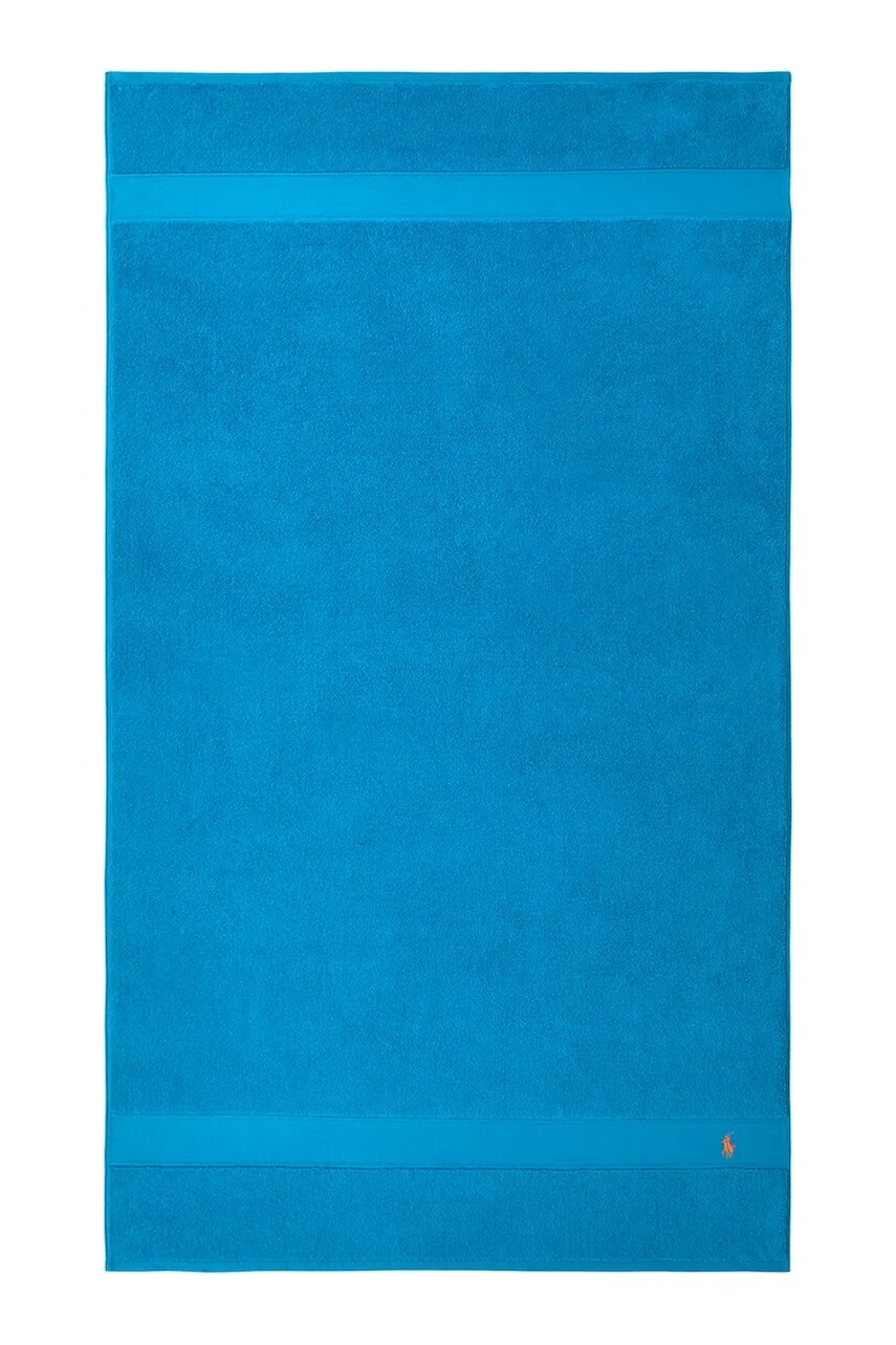 Bavlnený uterák Ralph Lauren POLOPLAY CoveBlu 90 x 160 cm modrá farba
