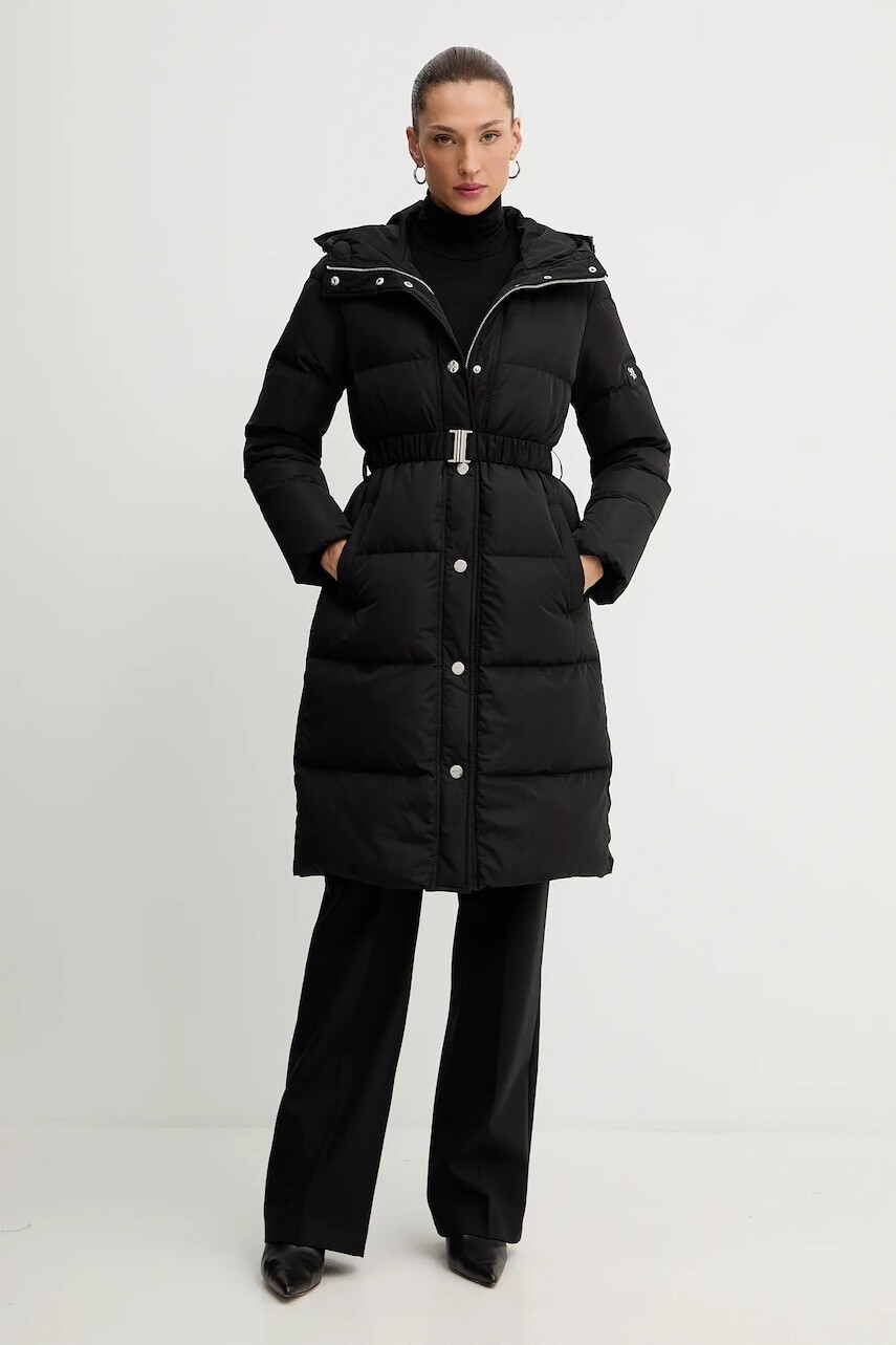 Páperová bunda Liu Jo čierna farba, zimná, MF5293 T3965