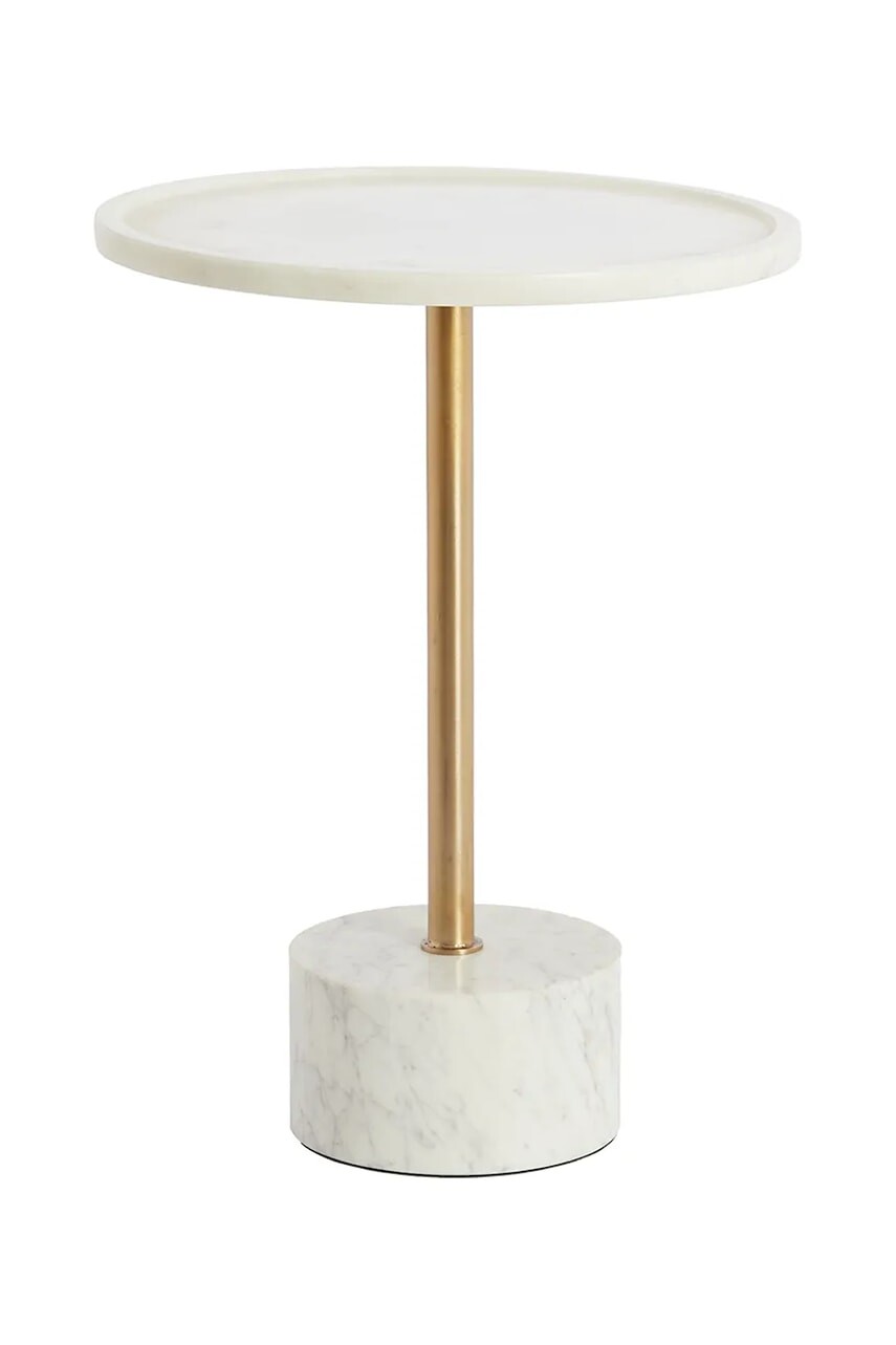 Stolík Light & Living Civita 37 x 49 cm béžová farba