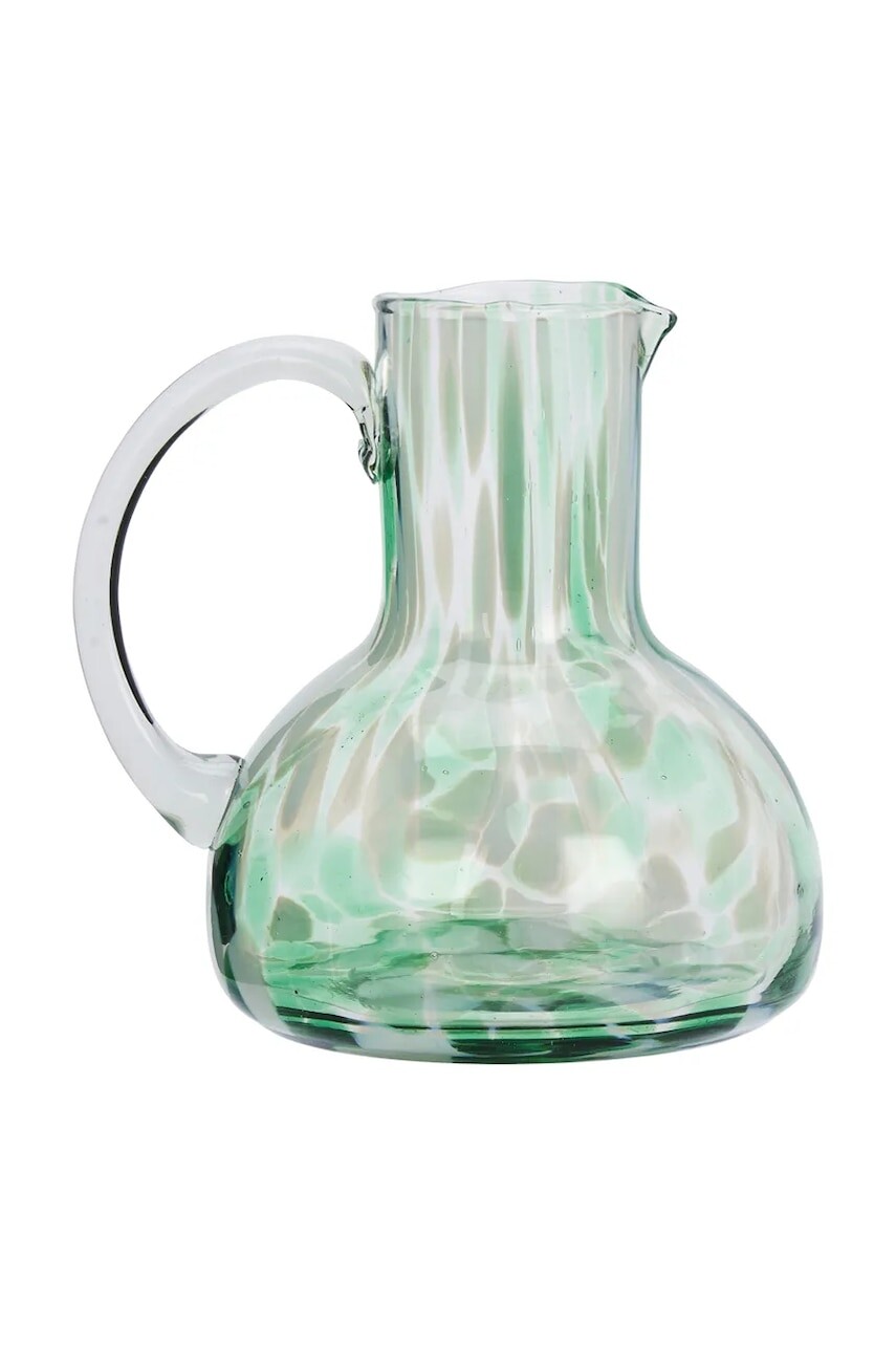 Džbán Madam Stoltz 14 x 14 cm zelená farba