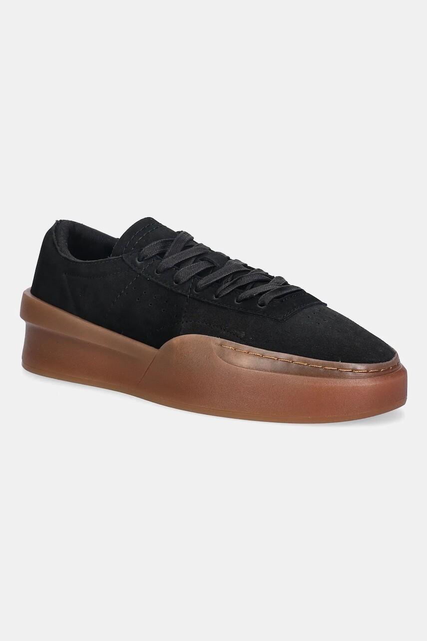 Semišové tenisky Lacoste Aura Club Sneakers čierna farba, 50SMA0141