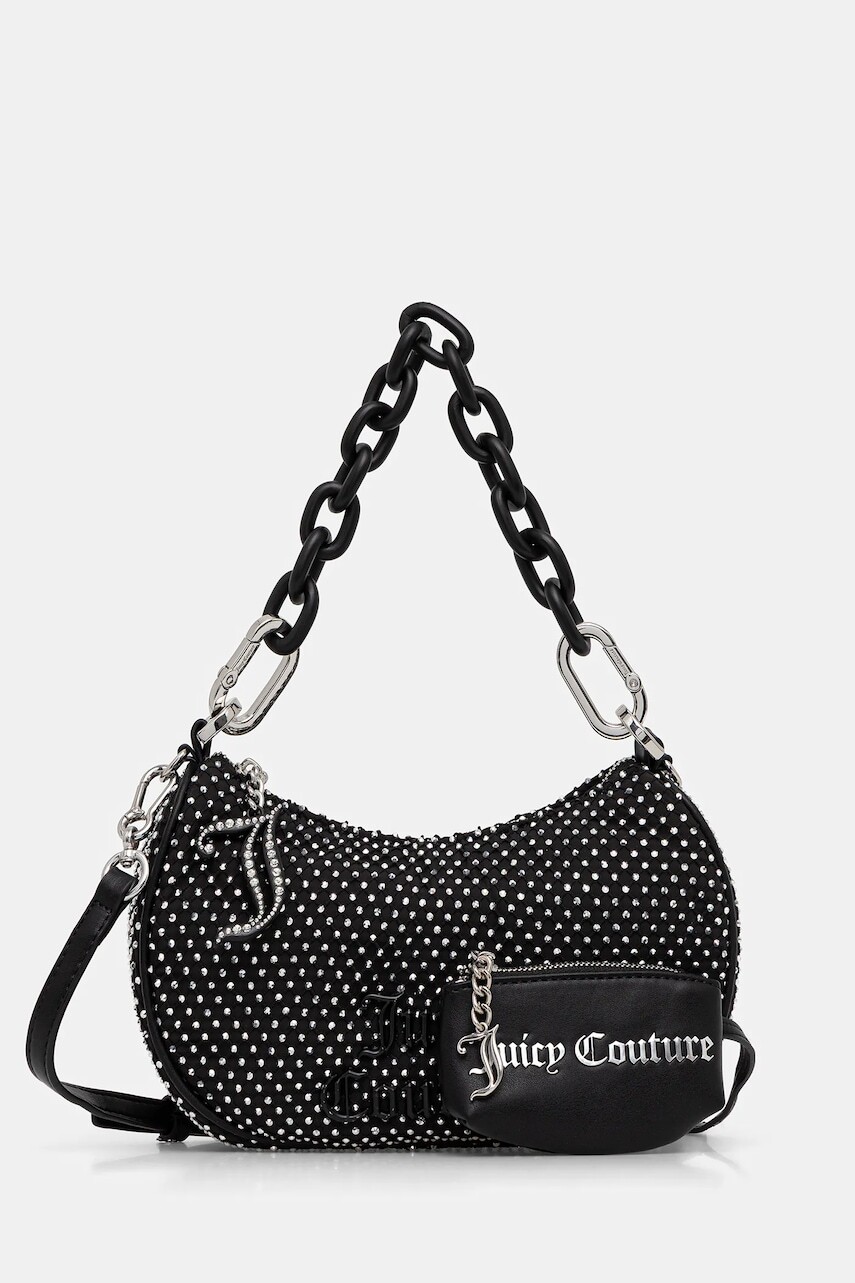 Kabelka Juicy Couture Blossom čierna farba, BIJL58972WXC