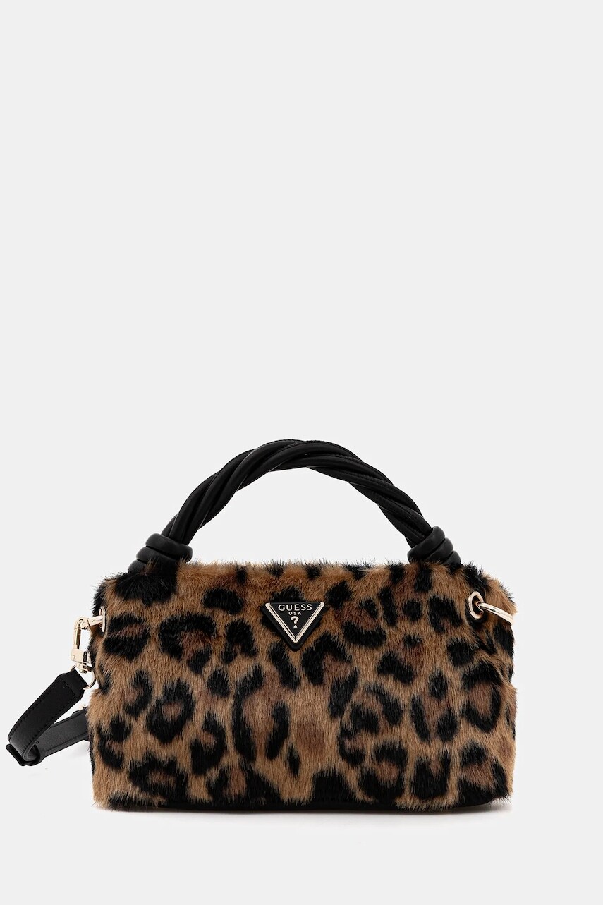 Kabelka Guess SHAIDA hnedá farba, HWLO81 43110