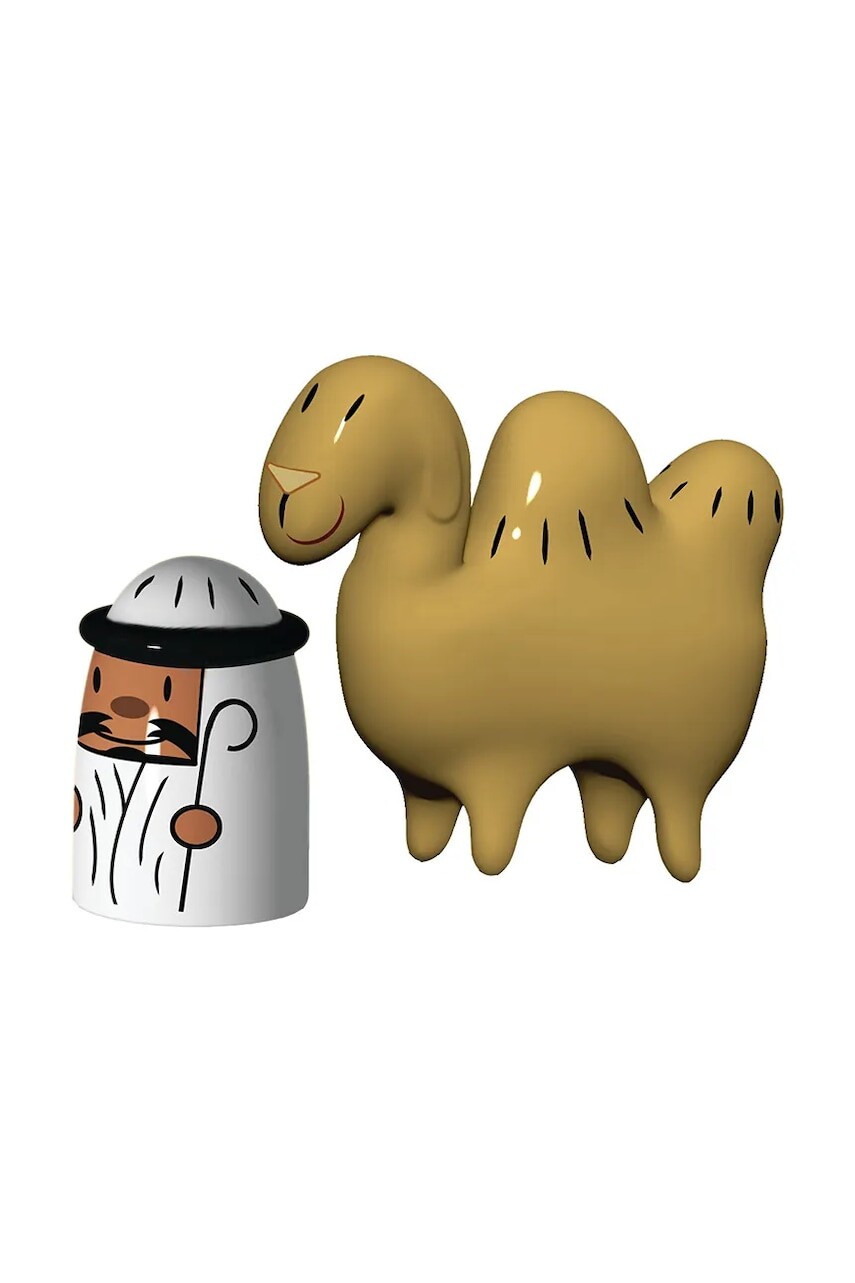 Sada vianočných figúrok Alessi Amir&Camelus 5 cm 2-pak viac farieb