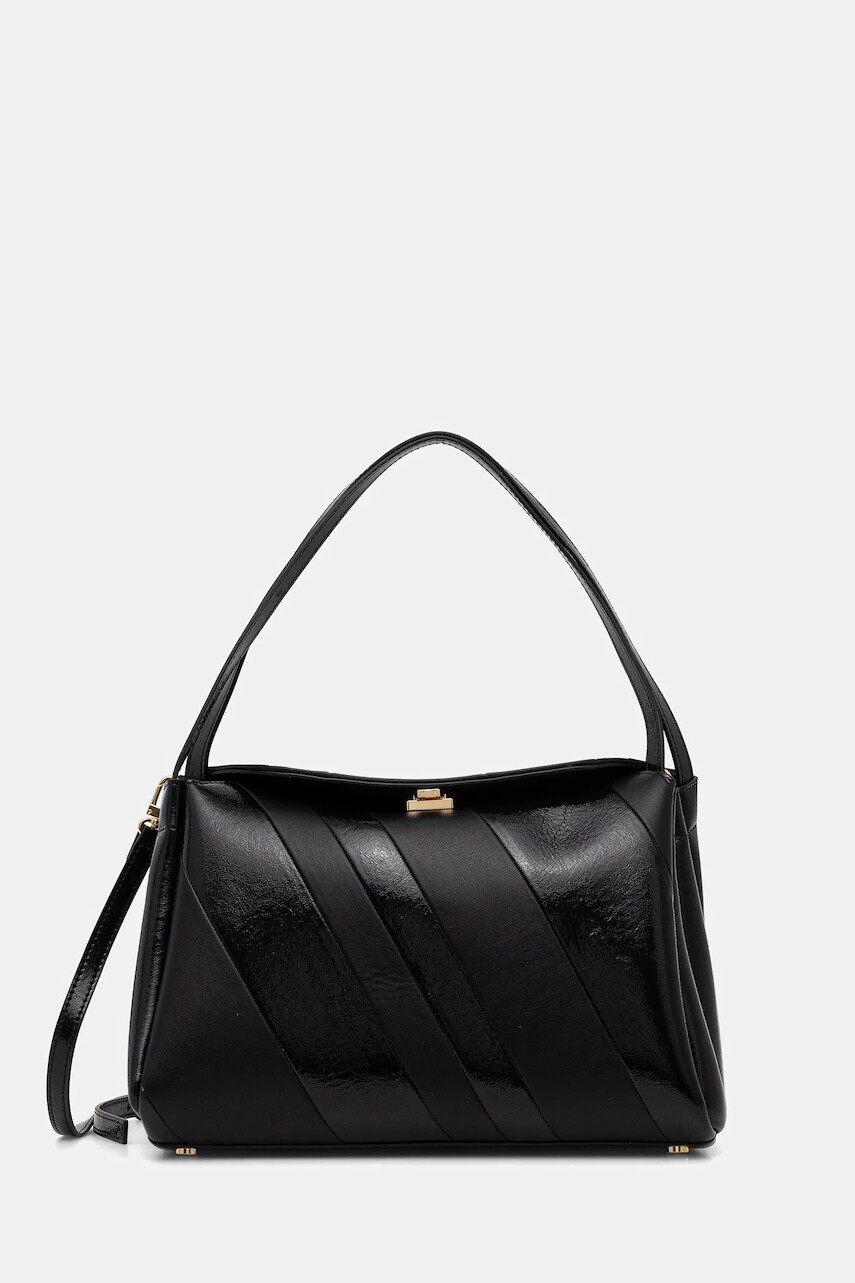 Kabelka Themoire čierna farba, TMFW25EUDSTN1