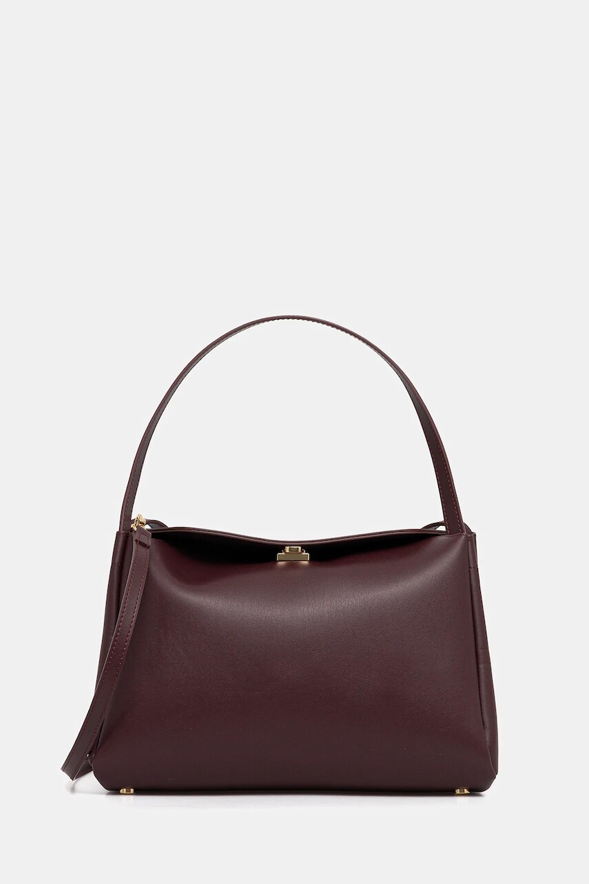 Kabelka Themoire bordová farba, TMFW25EUDN120