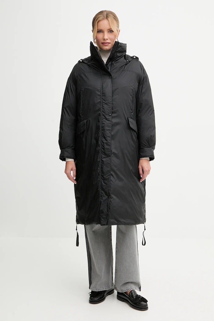 Bunda MAX&Co. čierna farba, zimná, 2526496014200