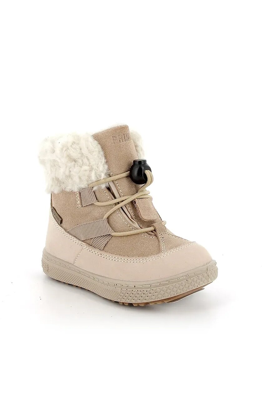 Detské kožené snehule Primigi hnedá farba, PBZGT 88564