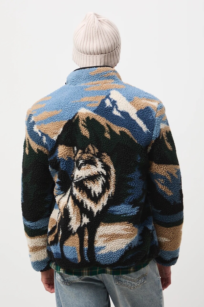 Fleecová mikina Medicine viac farieb, vzorovaná