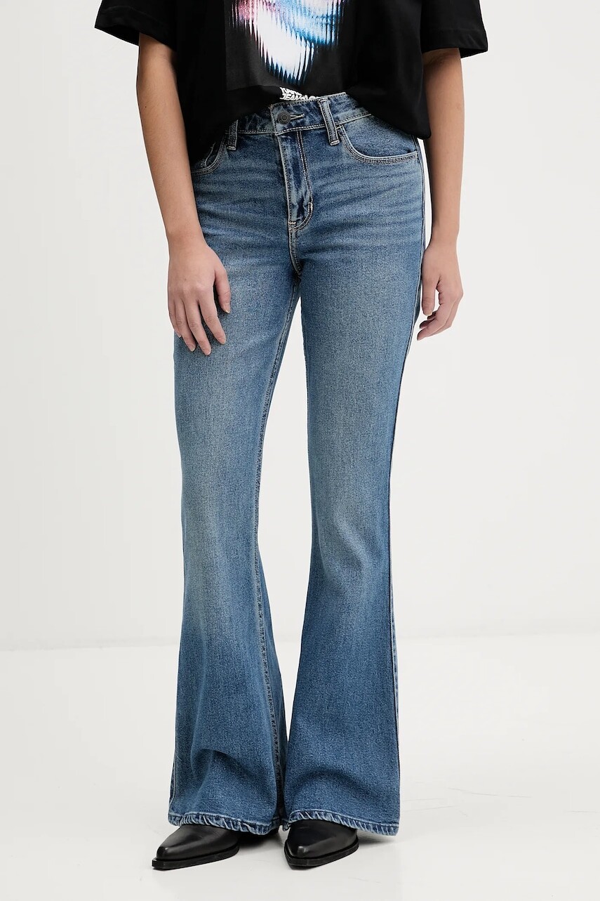 Rifle Hollister Co. vysoký pás, KI355-5838-278