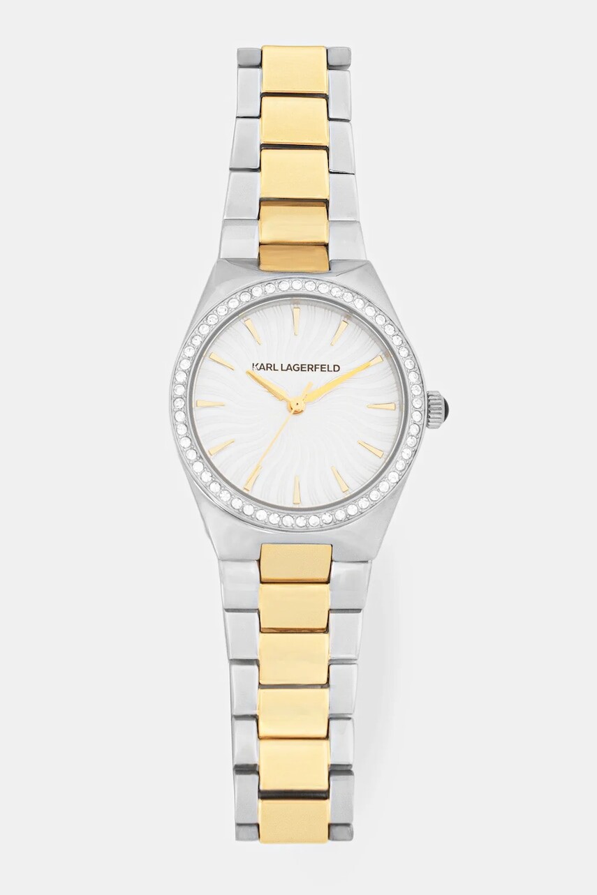 Hodinky Karl Lagerfeld dámske, strieborná farba, R0553105505