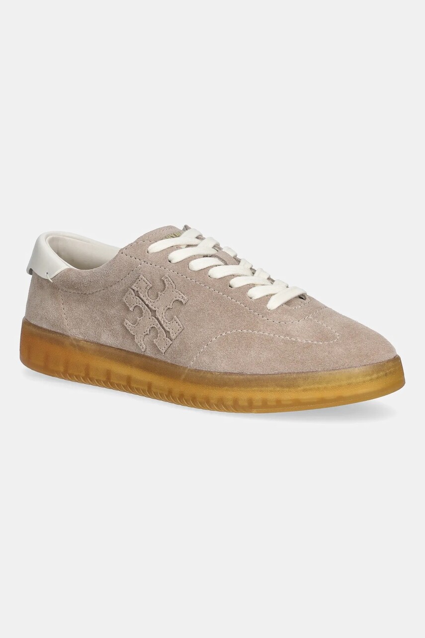 Semišové tenisky Tory Burch Phoenix Sneaker béžová farba, 166688.650