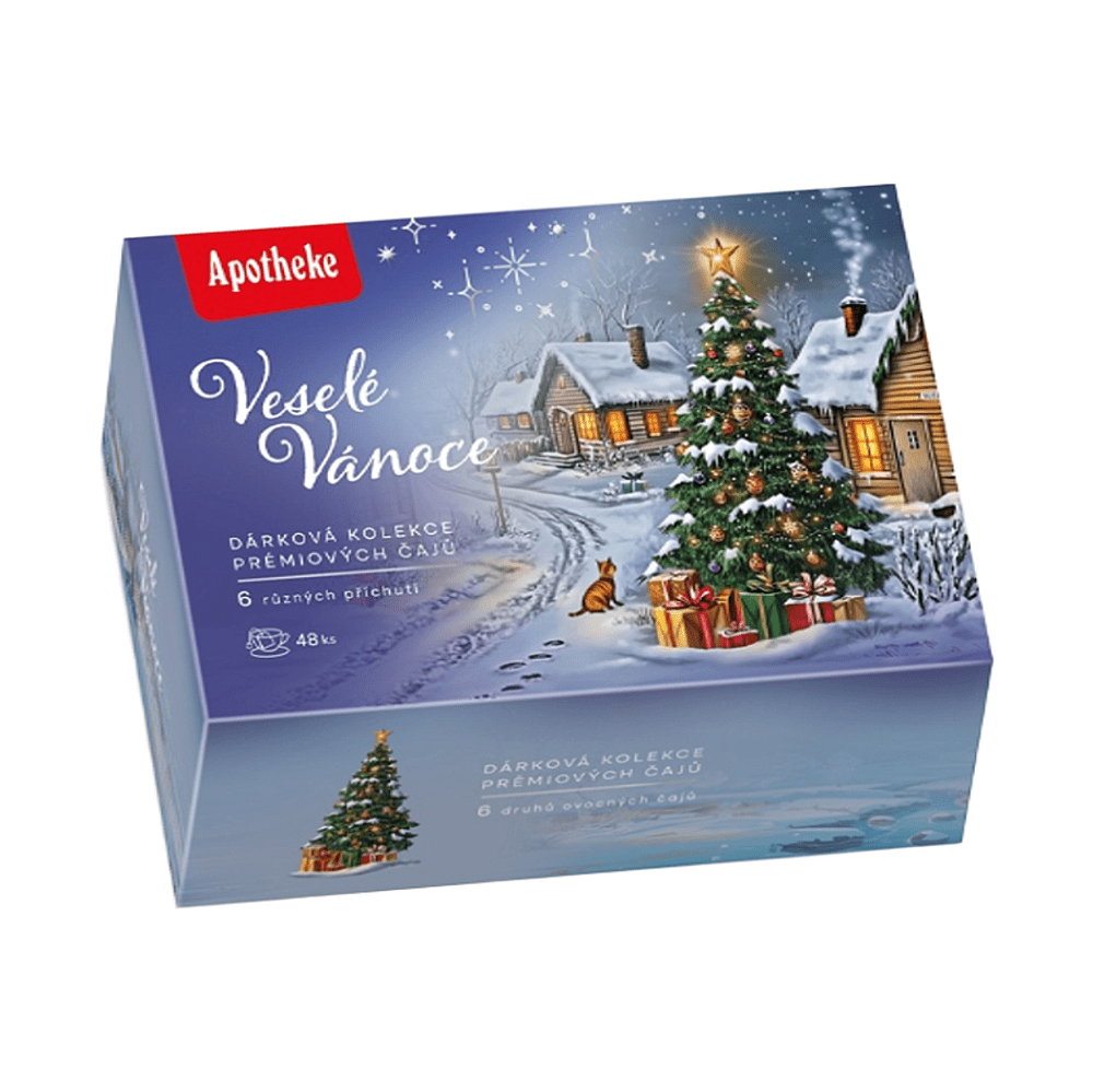 APOTHEKE Darčeková kolekcia veselé Vianoce 48 sáčkov