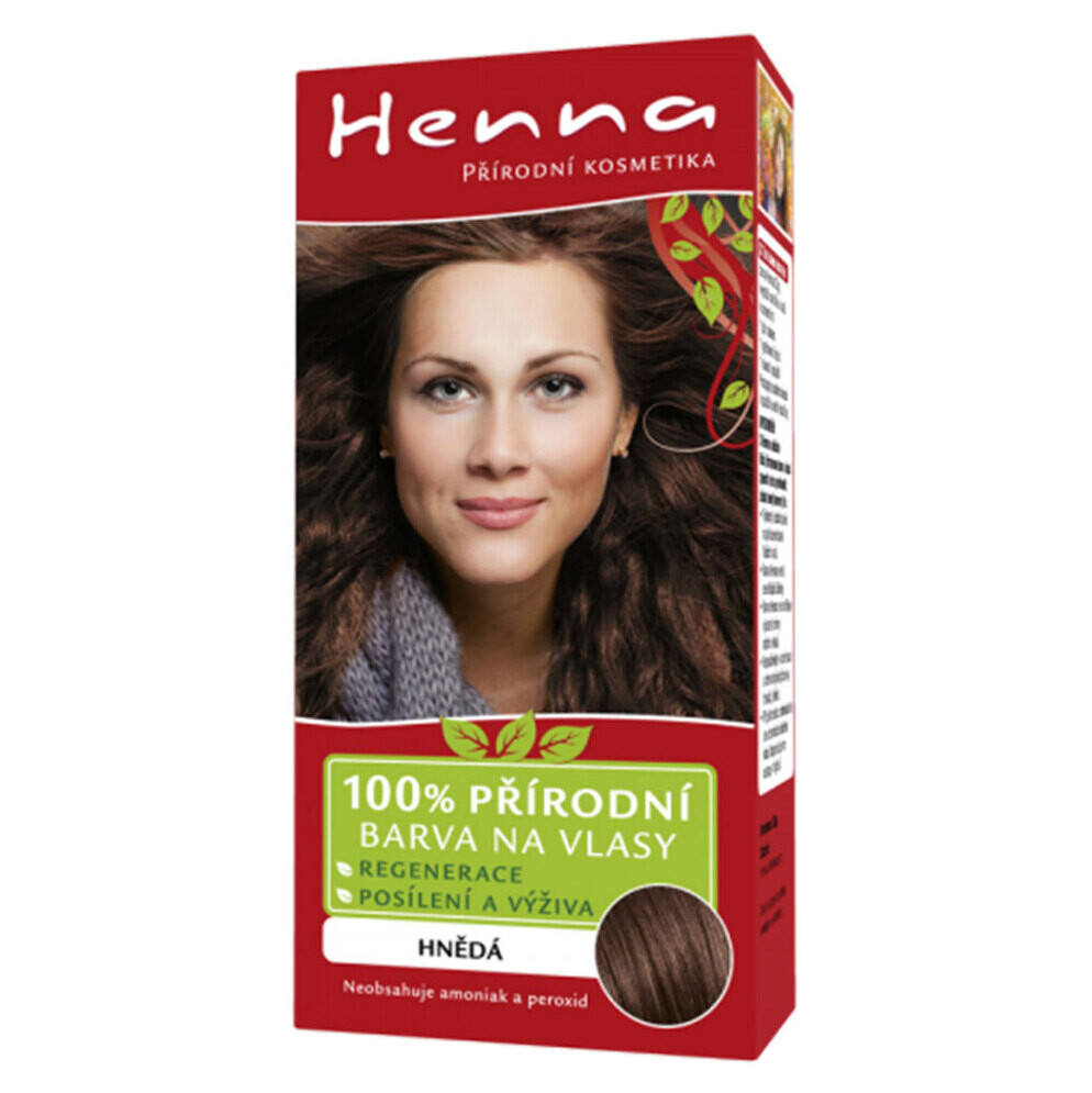 HENNA Farba na vlasy Hnedá 33 g