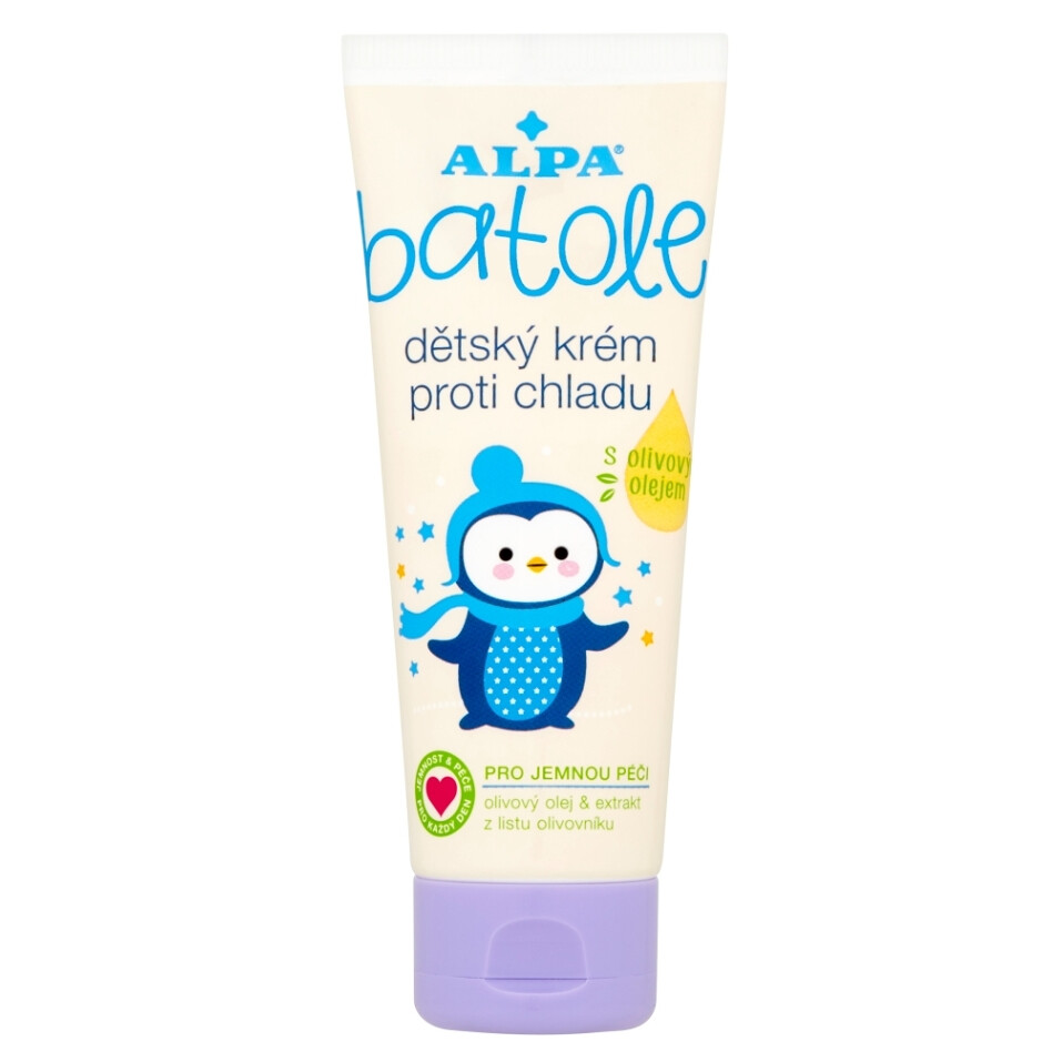 ALPA Batoľa detský krém proti chladu s olivovým olejom 75 ml