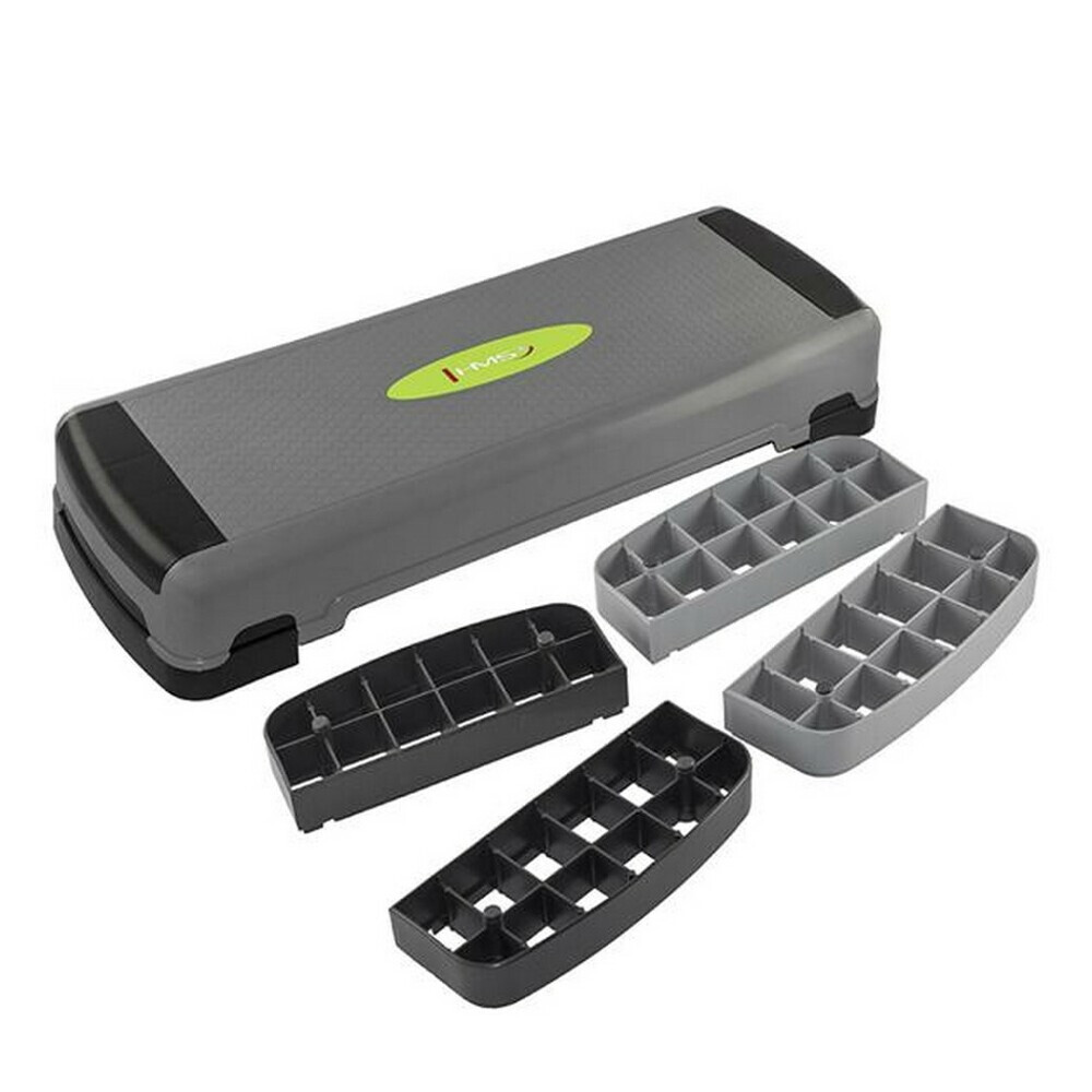 HMS AS005 Step na aerobik sivý, rozbalené