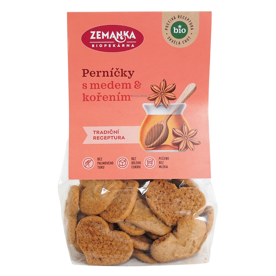 ZEMANKA Medové perníčky BIO 100 g