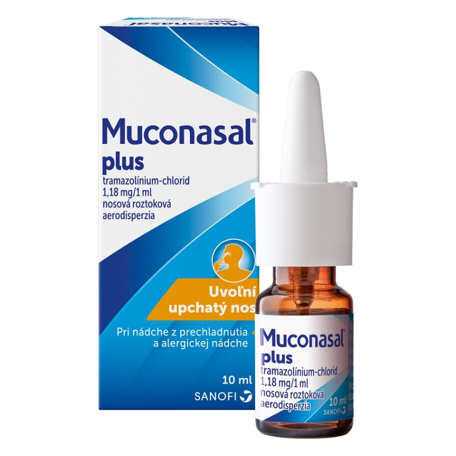 MUCONASAL Plus roztok v spreji 10 ml