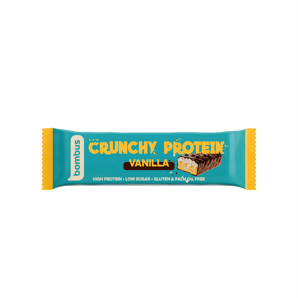 BOMBUS Crunchy proteín vanilla 50 g