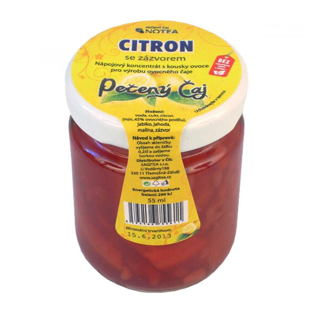 NOTEA Čaj pečený citrón so zázvorom 55 ml