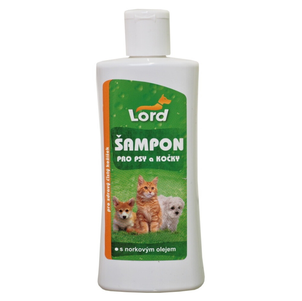 LORD šampón pre psov a mačky s norkovým olejom 250 ml