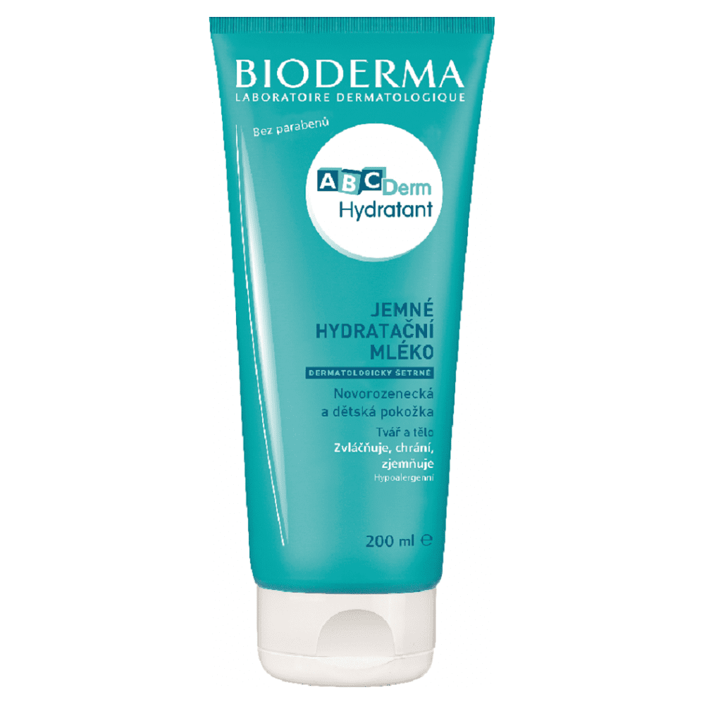 BIODERMA ABCDerm Hydratant telové mlieko 200 ml
