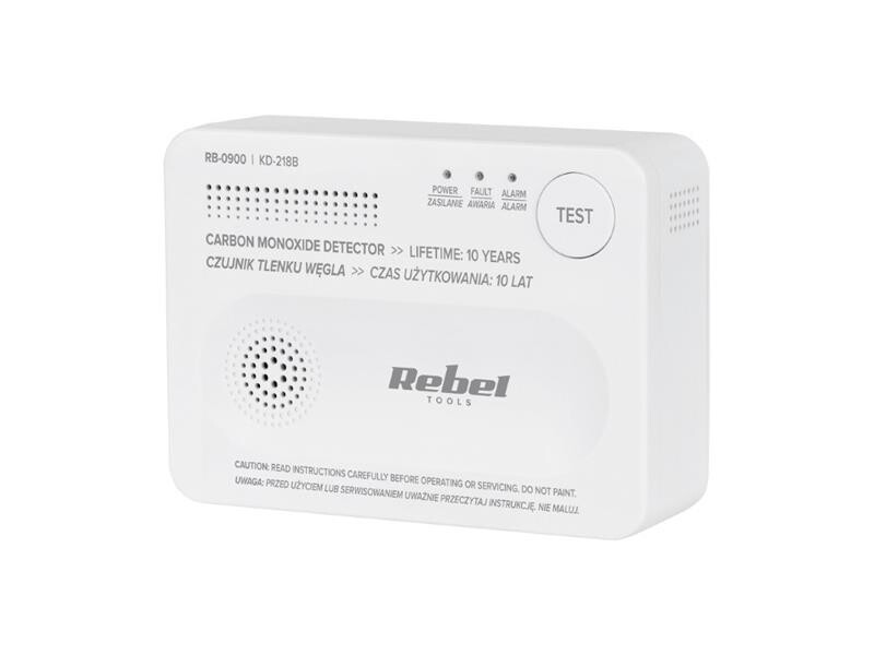 Detektor oxidu uhoľnatého REBEL KD-218B